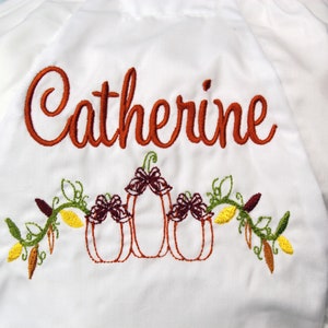 Thanksgiving Baby Bloomers, Custom Monogram Baby Girl Bloomers, Baby Girl Bloomers, Fancy Panties, Embroidered Bloomers, Fancy Pants