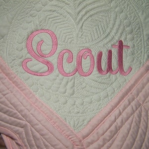 Personalized baby quilt, Quilt, Baby Quilt, Personalized Quilt, Monogrammed Quilt, Baby Blanket, Quilted Crib Blanket, Baby Gift, Throws.