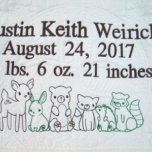 Personalized baby quilt, Personalized Quilt, Quilt, Baby Quilt, Monogrammed Quilt, Baby Blanket, Quilted Crib Blanket, Baby Gift, Throws.