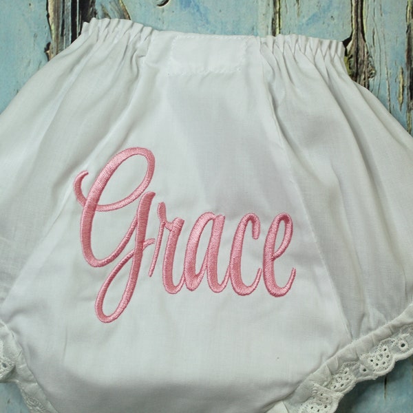 Personalized Baby Bloomers, Personalized Diaper Cover, Monogrammed Baby Bloomers, Baby Shower Gift, Personalized Diaper Cover,