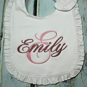 Personalized Bib Burp Cloth, Monogrammed Bib, Monogrammed Burp Cloth, Baby Gift, Baby Shower Gift, Personalized Baby Gift, Baby Girl Gift.