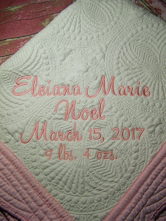 personalized baby boy quilts