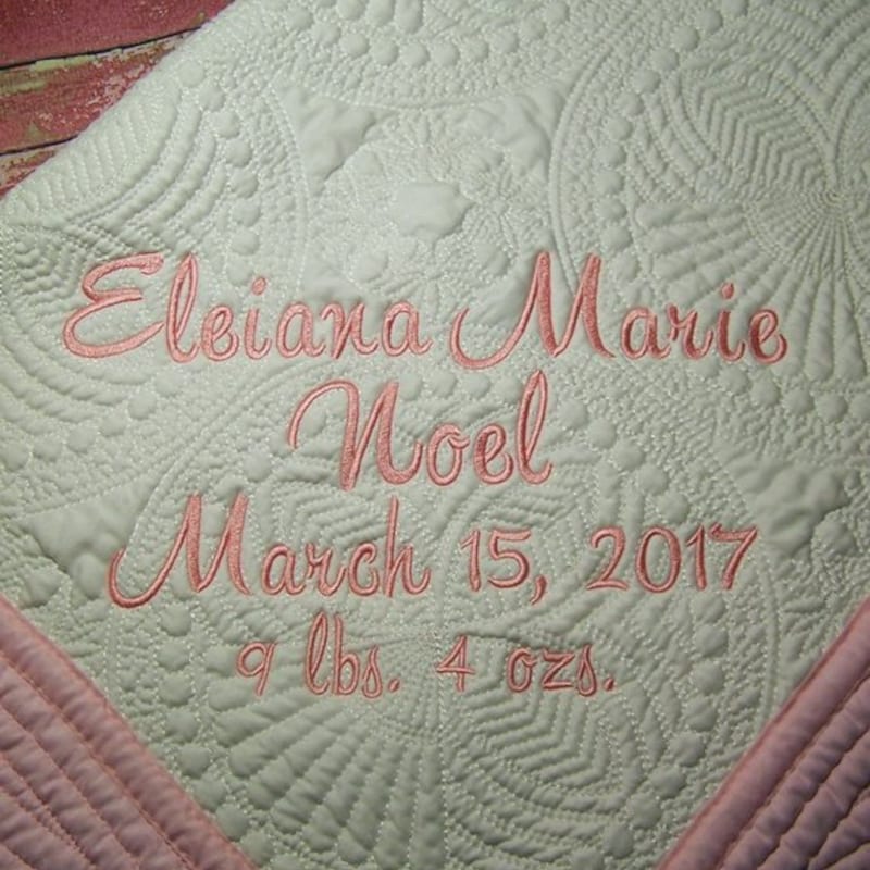 Quilted Baby Blanket - Etsy