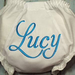 Personalized Baby Bloomers, Personalized Diaper Cover, Monogrammed Baby Bloomers, Baby Shower Gift, Personalized Diaper Cover,