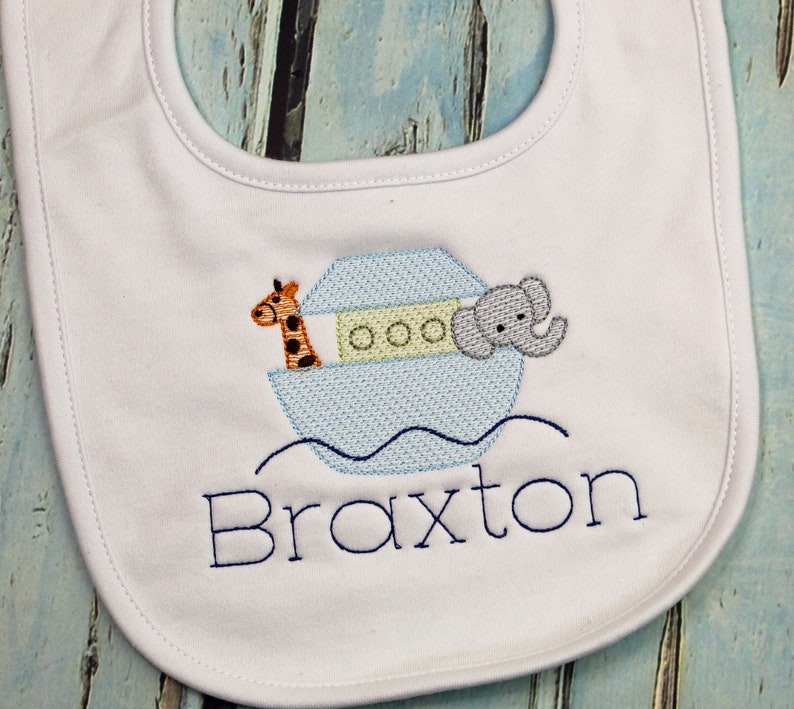 Personalized Bib / Personalized baby bib and burp cloth/ Bib, Personalized baby shower gift, Monogrammed bib and burp cloth image 10