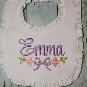 Personalized Baby Bib, Personalized Burp Cloth, Monogrammed Bib, Monogrammed Burp Cloth, Baby Gift, Baby Shower Gift, Personalized Baby Gift