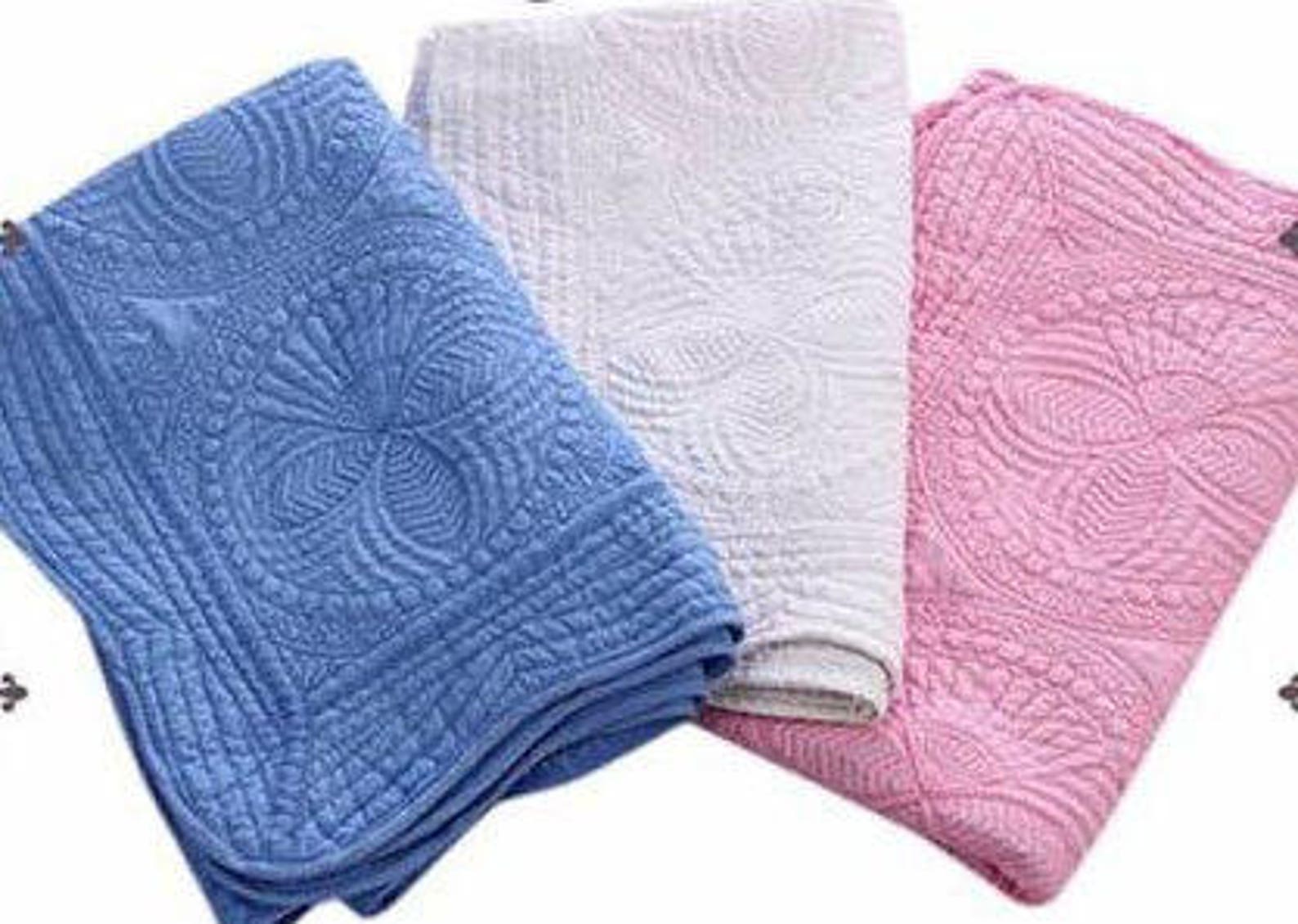 Baptismal Quilt Custom Christening Quilt Personalized Etsy