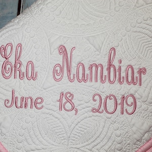 Personalized baby quilt, Personalized Quilt, Quilt, Baby Quilt, Monogrammed Quilt, Baby Blanket, Quilted Crib Blanket, Baby Gift, Throws.