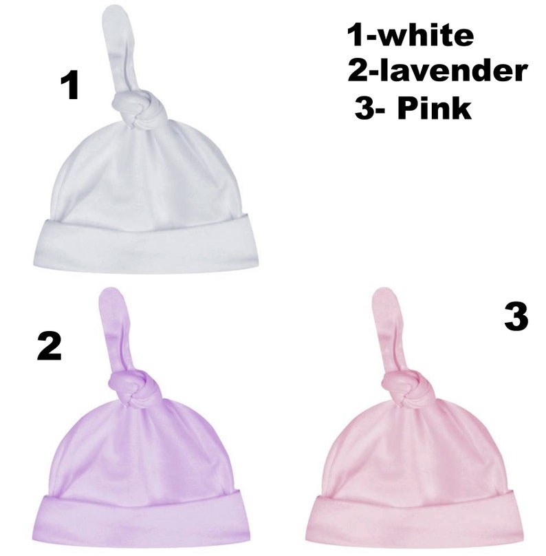 Baby hospital Hat Newborn hat Baby name hat Free shipping Personalized beanie hat Baby gift Baby shower gift Baby hat Monogrammed hat /& bow