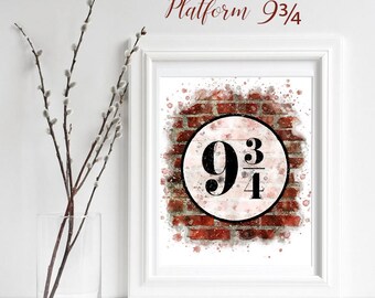 Harry Potter Always Art Print Watercolor Always Poster Harry | Etsy