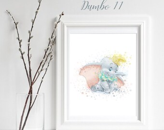 dumbo wall art for nursery