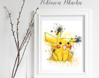 pokemon print etsy