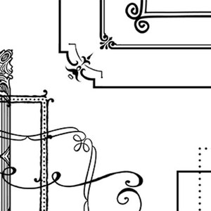 Clipart - Frames and Page Borders 1 - 8 X 10 Inches, Instant Download ...