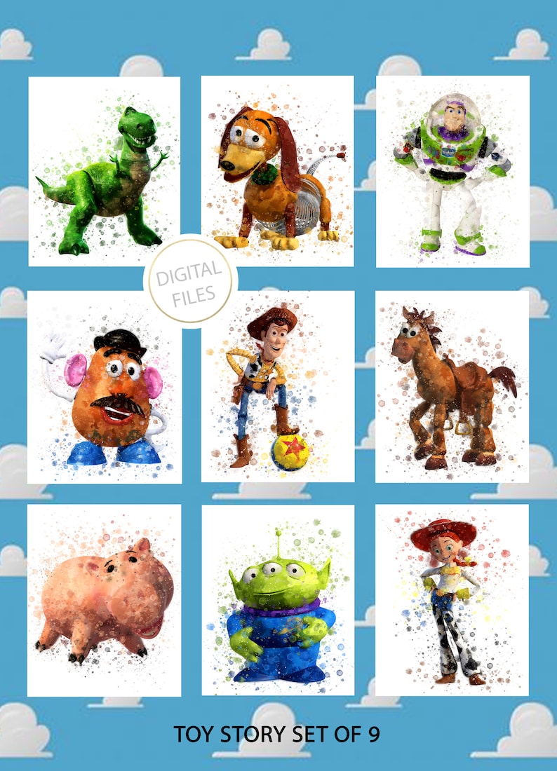 toy story art print