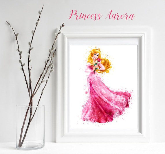Affiche De La Belle Au Bois Dormant, Impression D'aurore Et De Fées, Décoration Murale Princesse, Cadeau Pour Elle, Décoration D'intérieur Princesse Aurore, Art Mural V676 - Canada