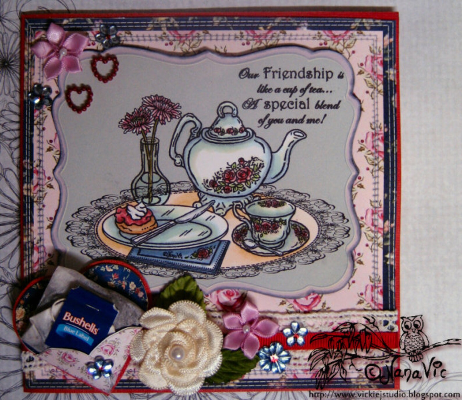 Digital Stamp Tea and Scones Tea Party Word Art Clipart Etsy Australia