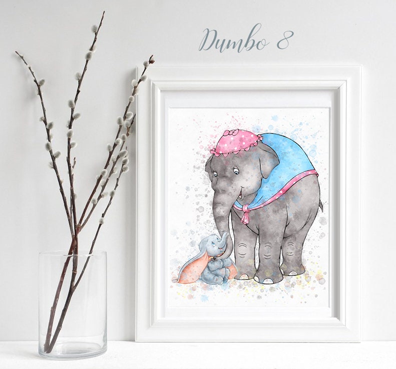 Dumbo 8 With Mrs Jumbo Nursery Print Dumbo Poster Disney Etsy 日本 Dumbo 8 With Mrs Jumbo Nursery Print Dumbo Poster Disney Etsy 日本