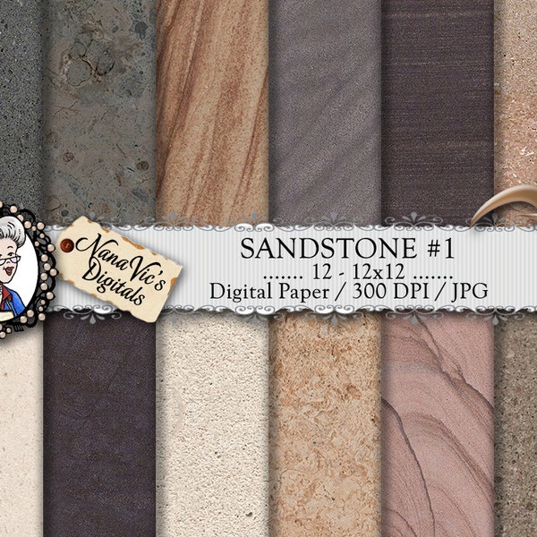 Sandstone Digital Paper, natural stone texture, sandstone backgrounds, Printable, sandstone photography back drops, Granite, Stone Marble