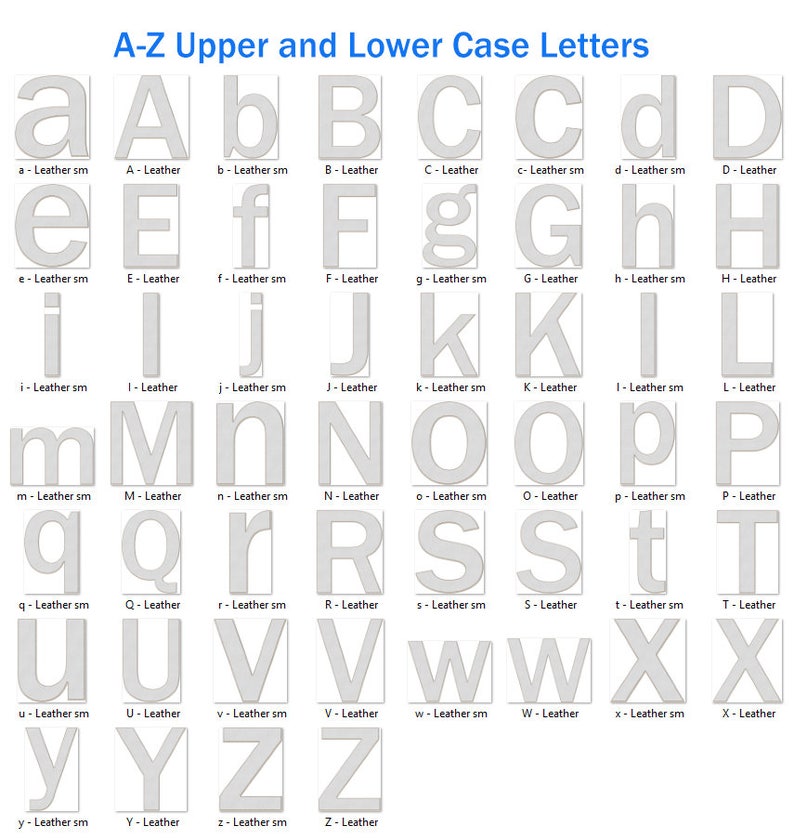 Stitched Leather Alphabet Clipart Leather Alphabet Clip Art Etsy Australia