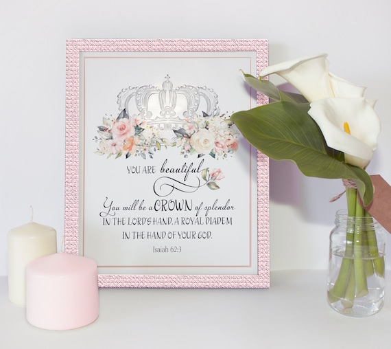 Crown W/ Isaiah 62:3 Note Card Crown W/ Isaiah 62:3 Note Card