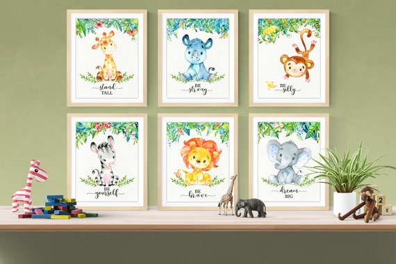 jungle animals nursery