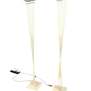 フロア スタンド ランプ Torchiere 照明 ハロゲンランプ トーチャー Torchiere Floor Lamp for Living Room, LED Standing Reading