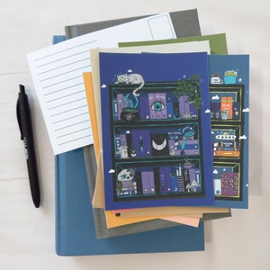 My Bookshelf Pack of 12 Postcards image 9