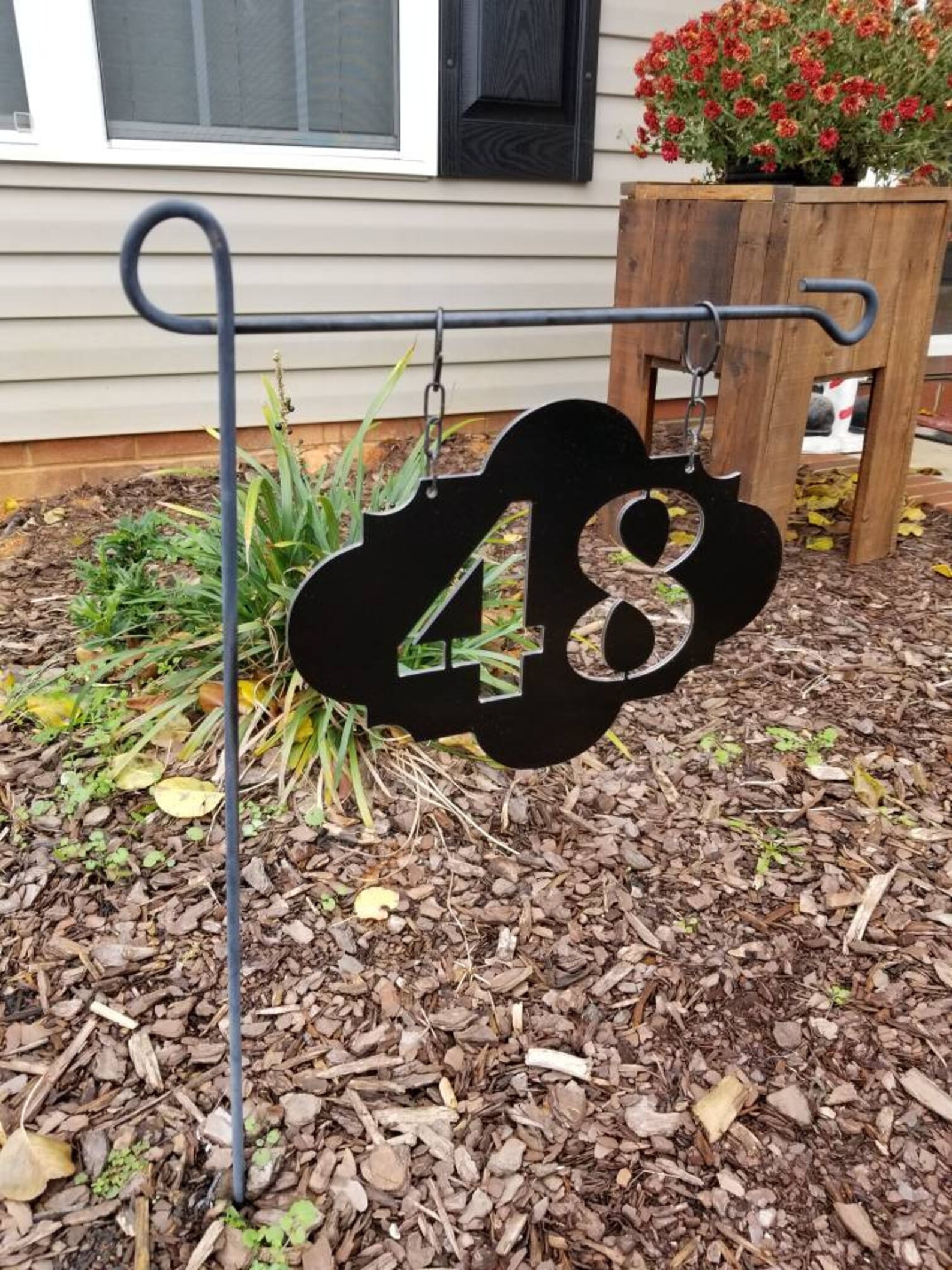 Lamp Post Sign Lamp Post Address Plaque House Number Sign Etsy