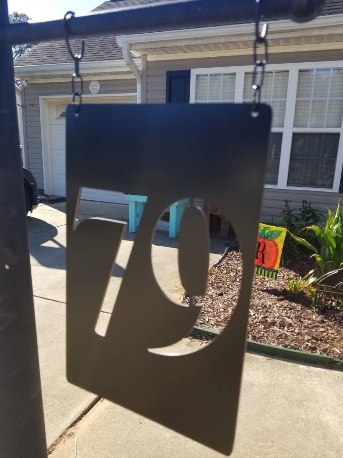 Lamp Post Sign Lamp Post Address Plaque House Number Sign Etsy