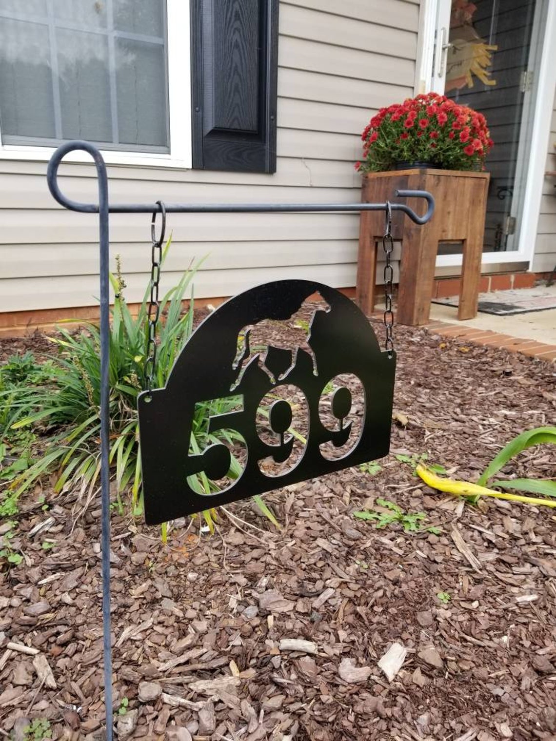 Lamp Post Sign Lamp Post Address Plaque House Number Sign Etsy