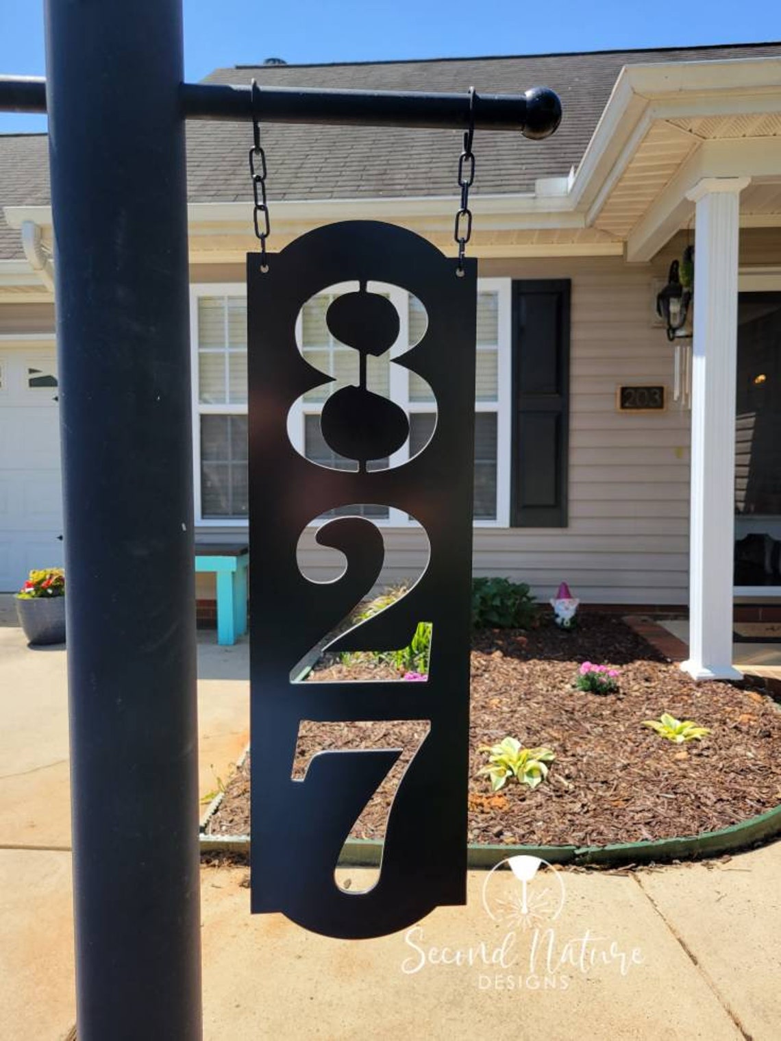 Lamp Post Sign Lamp Post Address Plaque House Number Sign Etsy