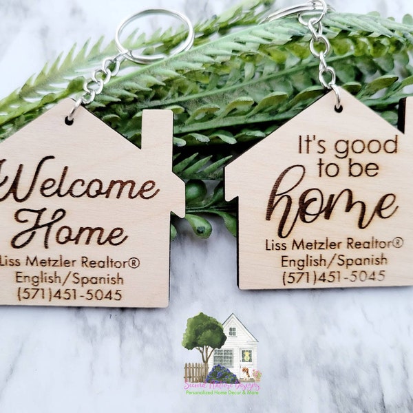 Realtor Keychain Etsy