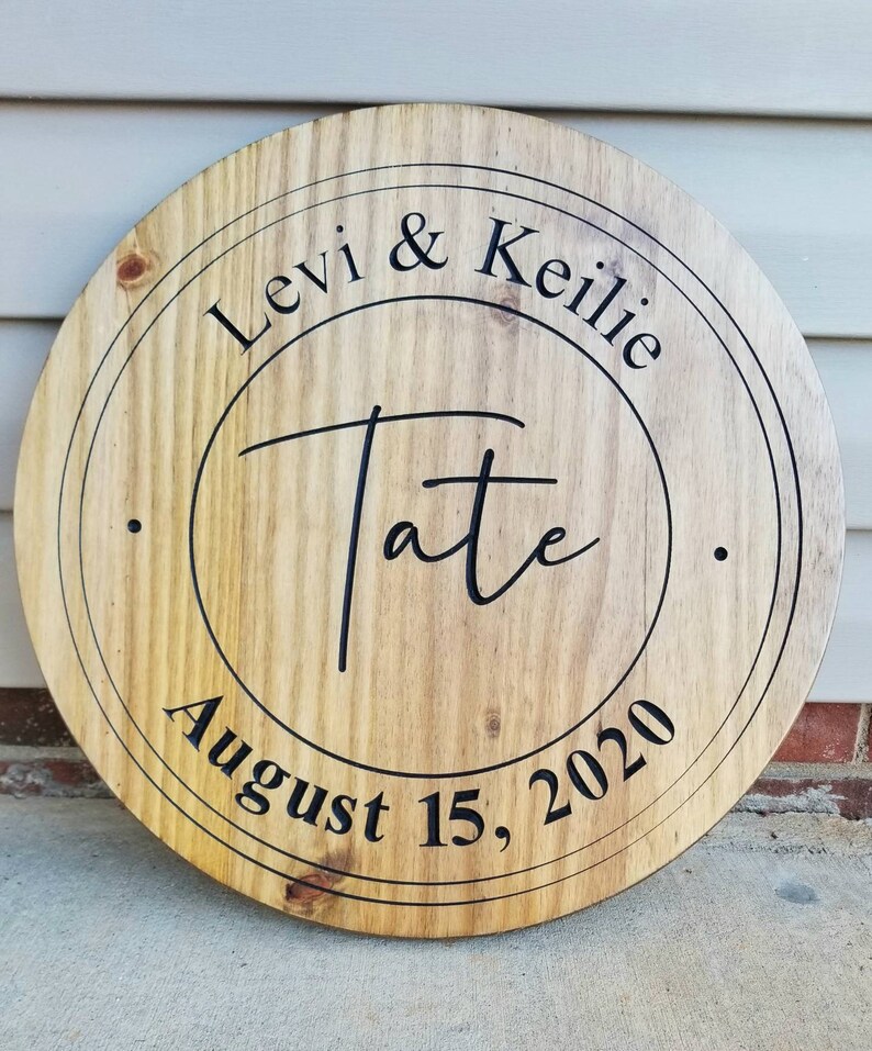 Personalized Lazy Susan / Family Name Engraved Lazy Susan / Etsy