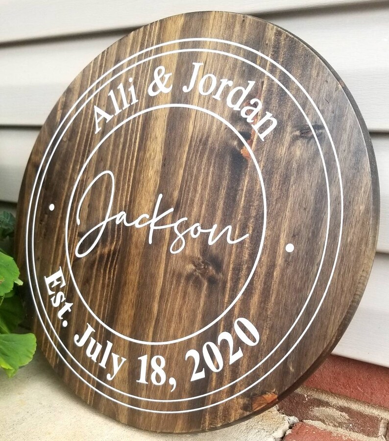 Personalized Lazy Susan / Family Name Engraved Lazy Susan / Etsy
