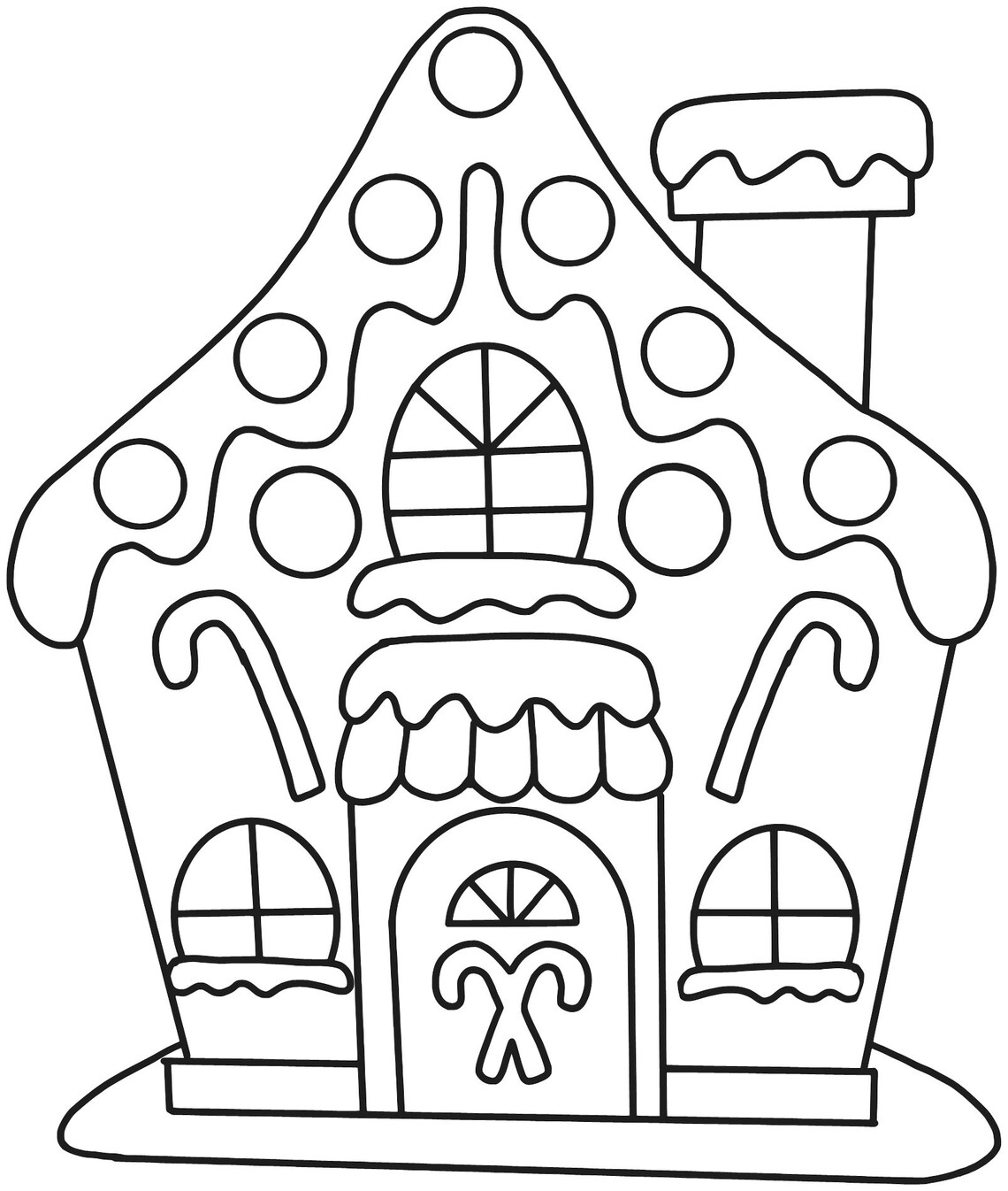 UNFINISHED Gingerbread House Blank / Gingerbread House Wood | Etsy