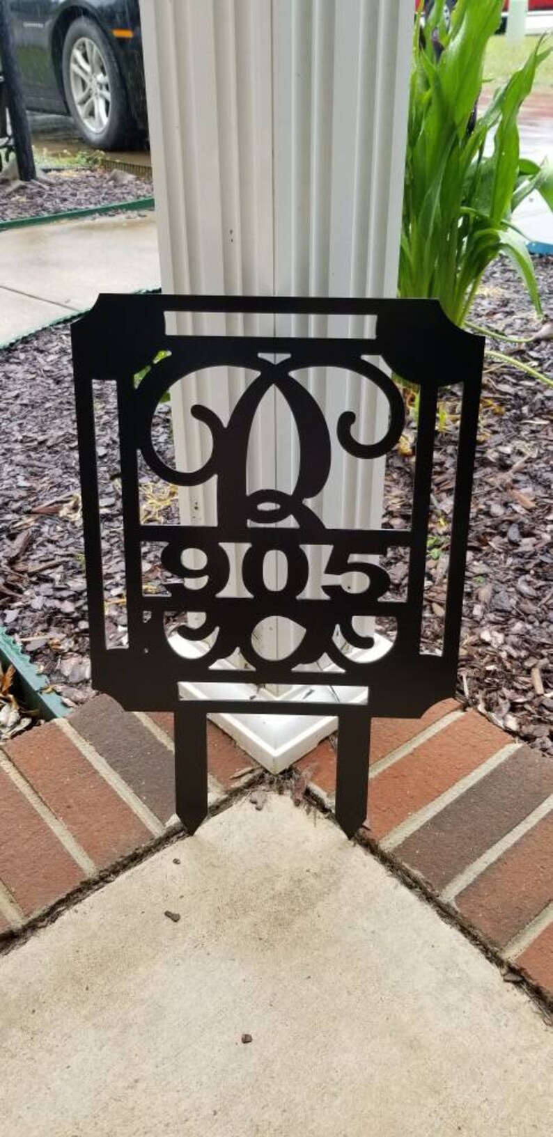 house number signs for yard