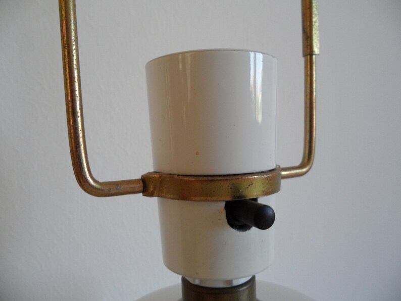 Danish handmade porcelain table lamp base