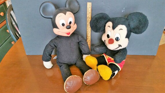 vintage marching mickey mouse doll