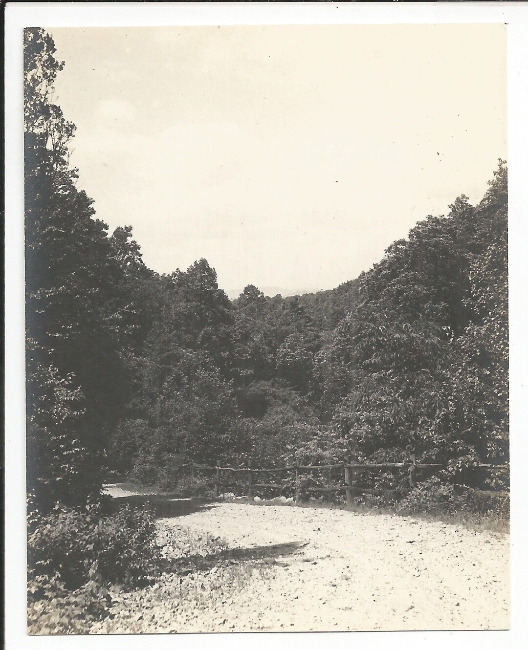 1920 Original B/W Photograph Trail to Trout Run Exeter Etsy