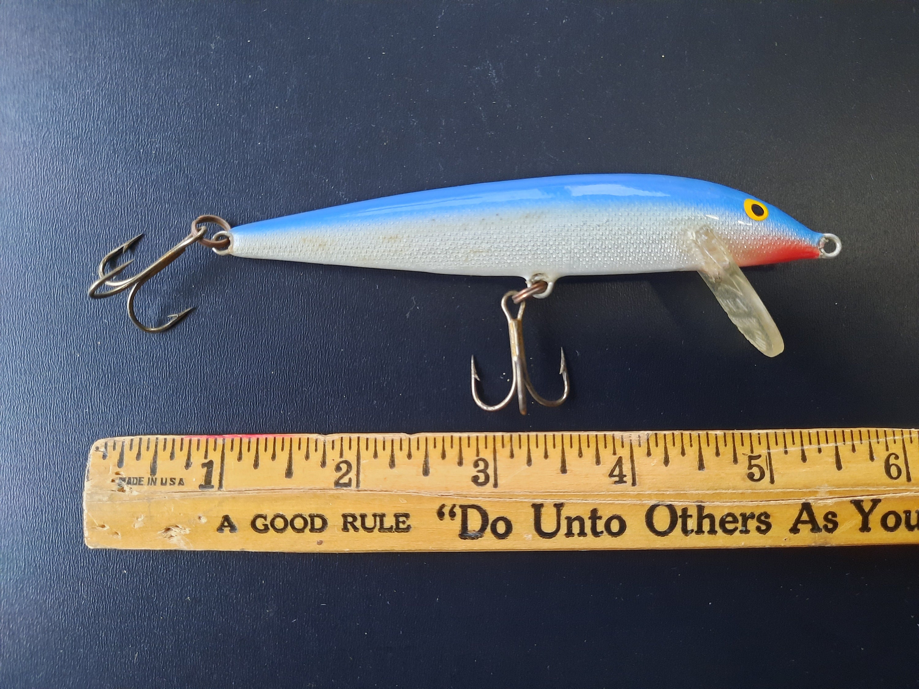 Rapala Original Floater 07 Fishing lure, 2.75-Inch, Blue, Topwater Lures -   Canada