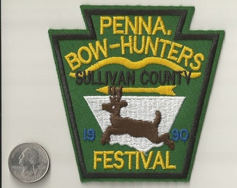 Pa Pennsylvania Fish Game Commission NEW 4" 2004 United Bowhunters Turkey Patch 