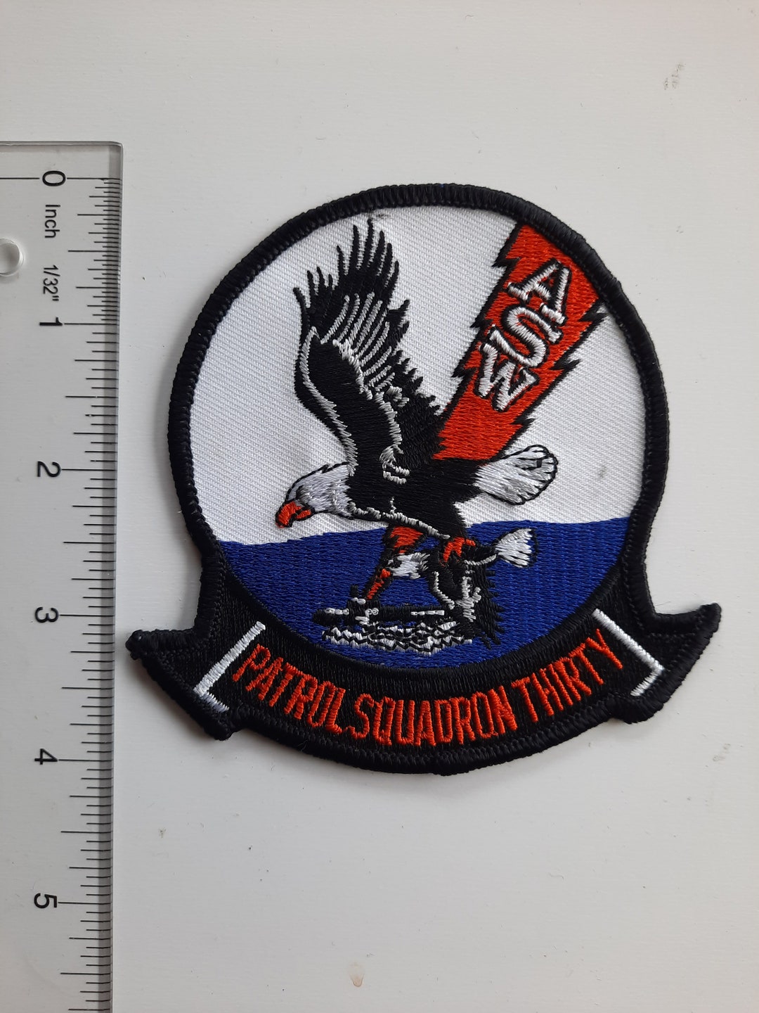 Vintage 1990s ASW Patrol Squadron Thirty VP- 30 Patch, United States U ...