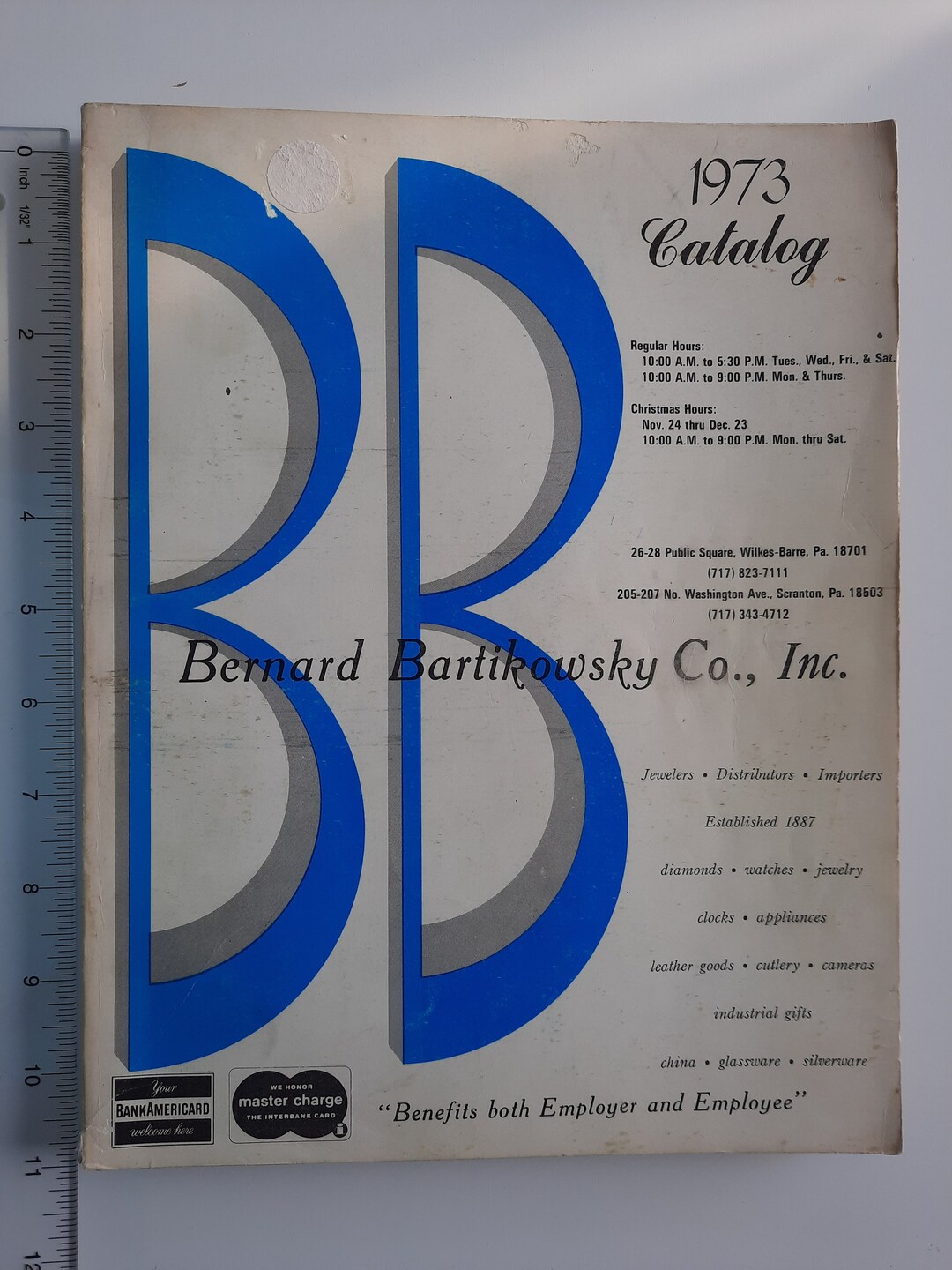 1973 Bernard Bartikowsky Department Store Catalog, Jewelers, Silverware