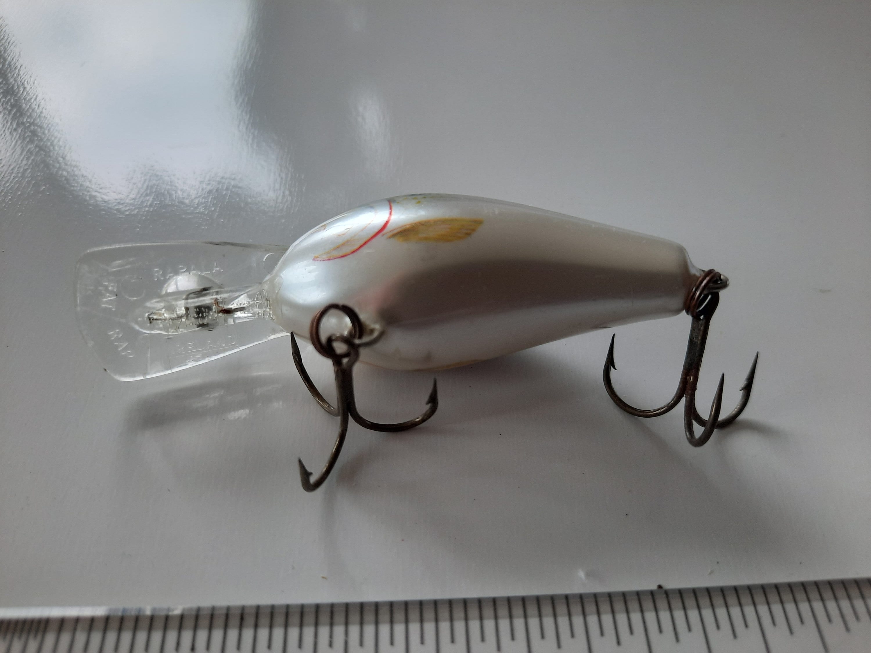 Vintage Wooden Fishing Lure: Rapala Fat Rap Medium Diving Crankbait,  Natural Gizzard Shad, 3, 1/2 Oz. Very Nice, Lightly Fished 1990s -   Canada