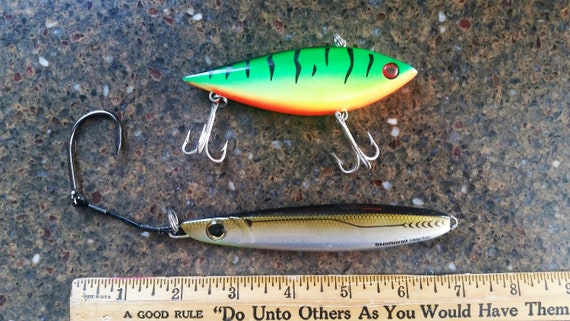 Vintage Big Game Fishing Lures 2: Shimano Metal Speed Jig 5oz