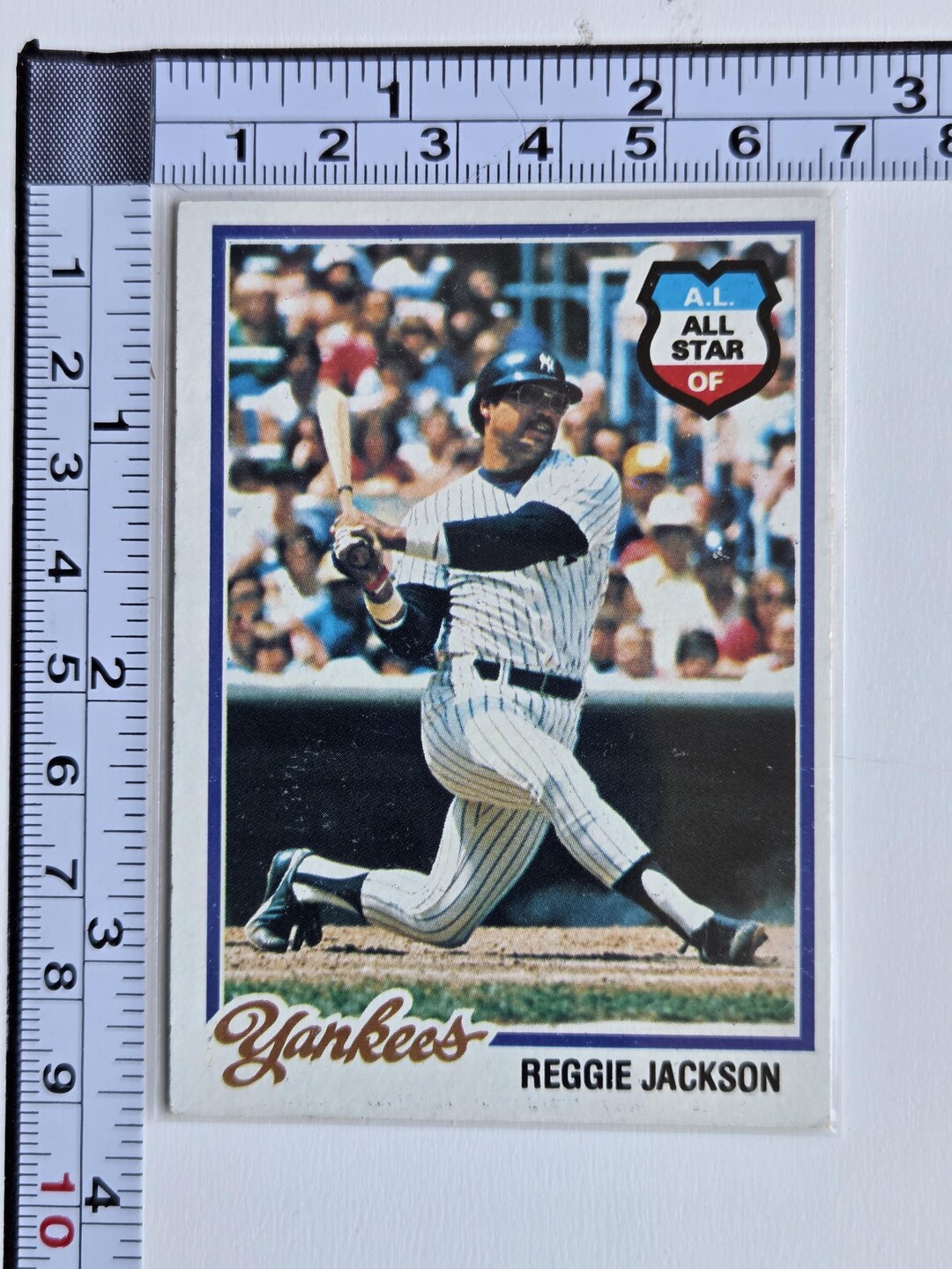 1978 Reggie Jackson Topps Baseball Card #200, New York Yankees, H.O.F ...