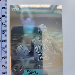 michael jordan holographic card value 1992 Upper Deck Award Winner Hologram Michael Jordan #EB9 MVP Insert Card Bulls