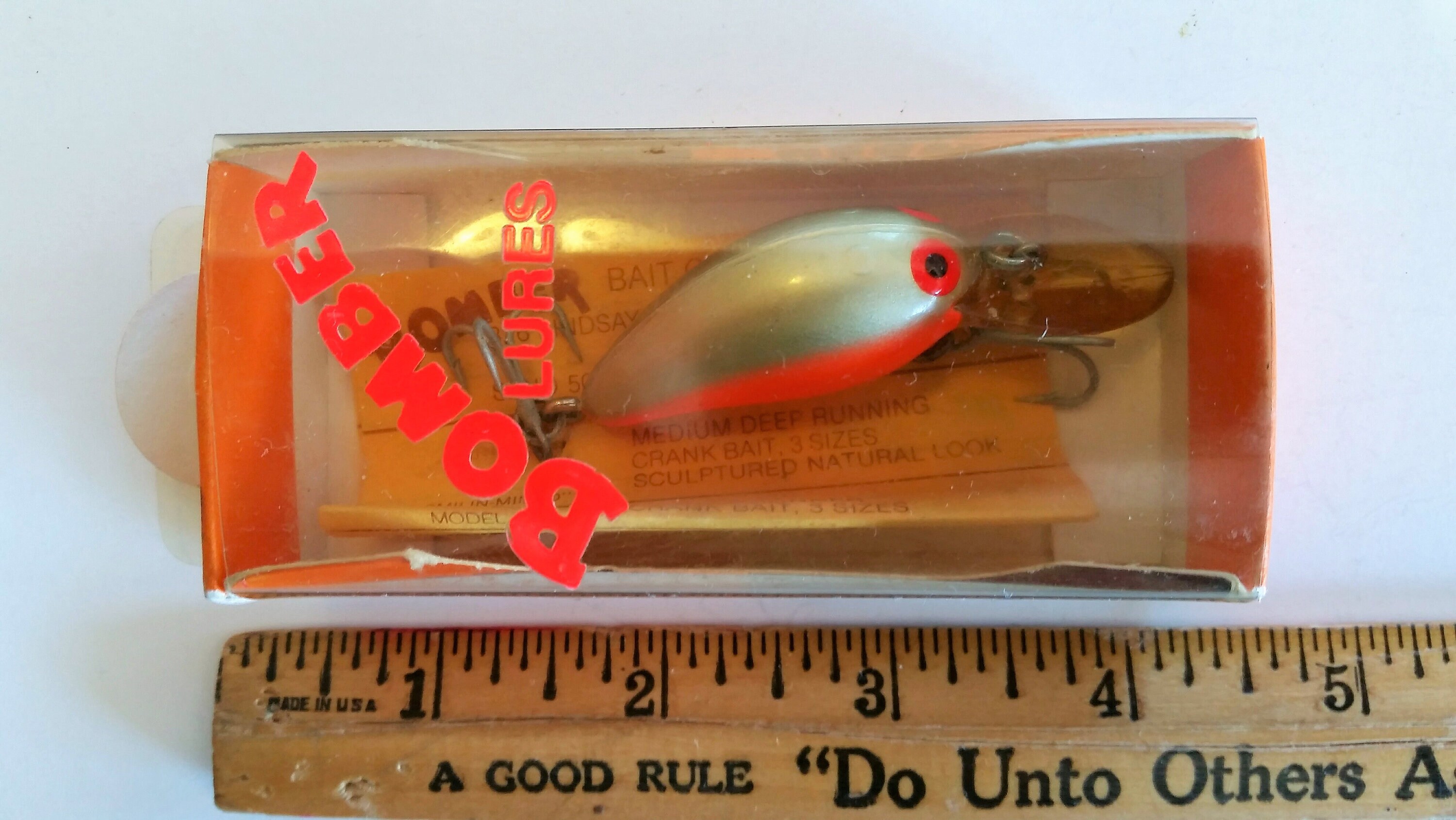 Vintage Fishing Lure Bomber Lures Model A 2.5 1/4 oz. Etsy