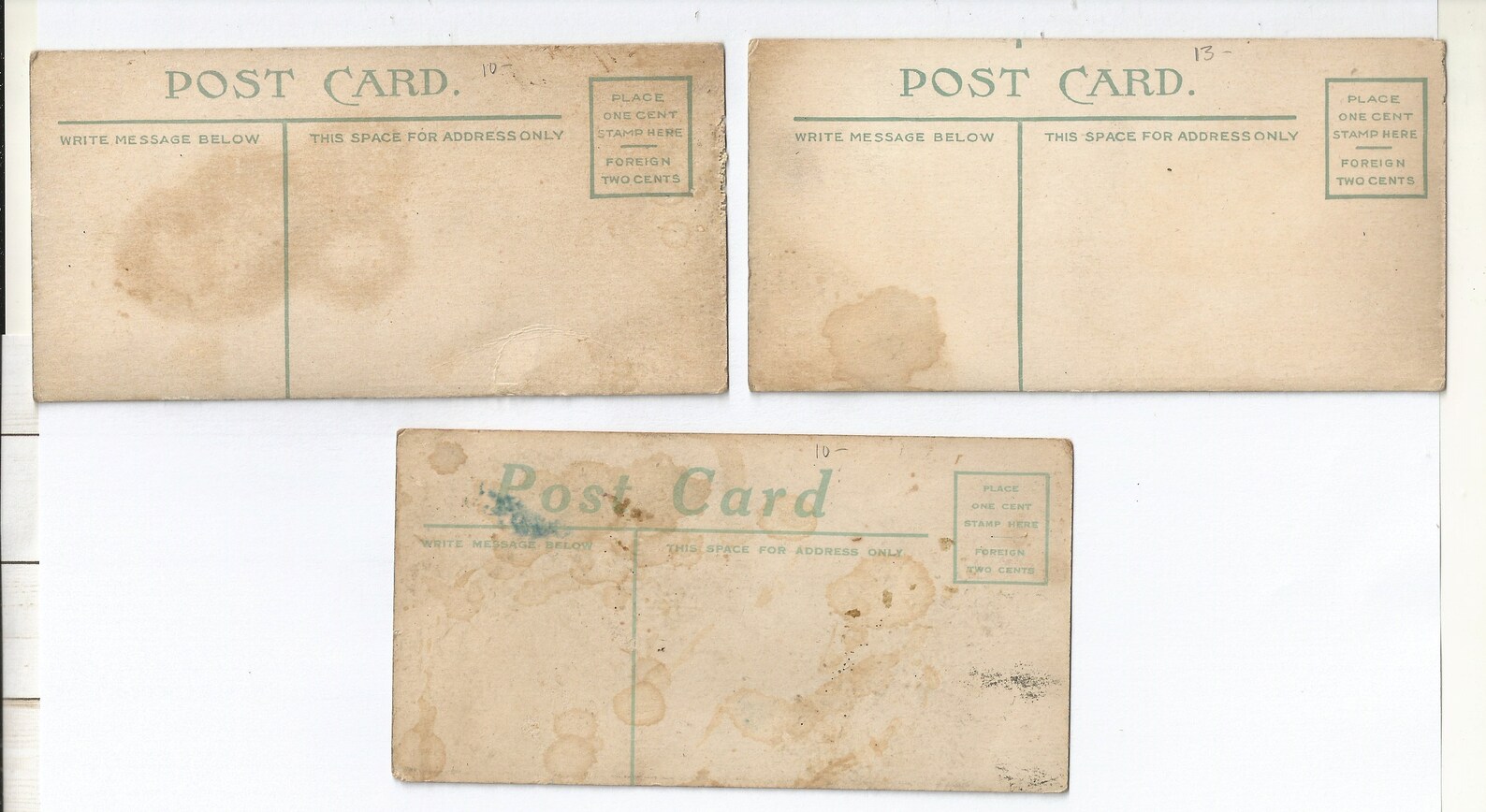 1910s Divided Back Postcard Lot of 3 Views of Chocolate Etsy