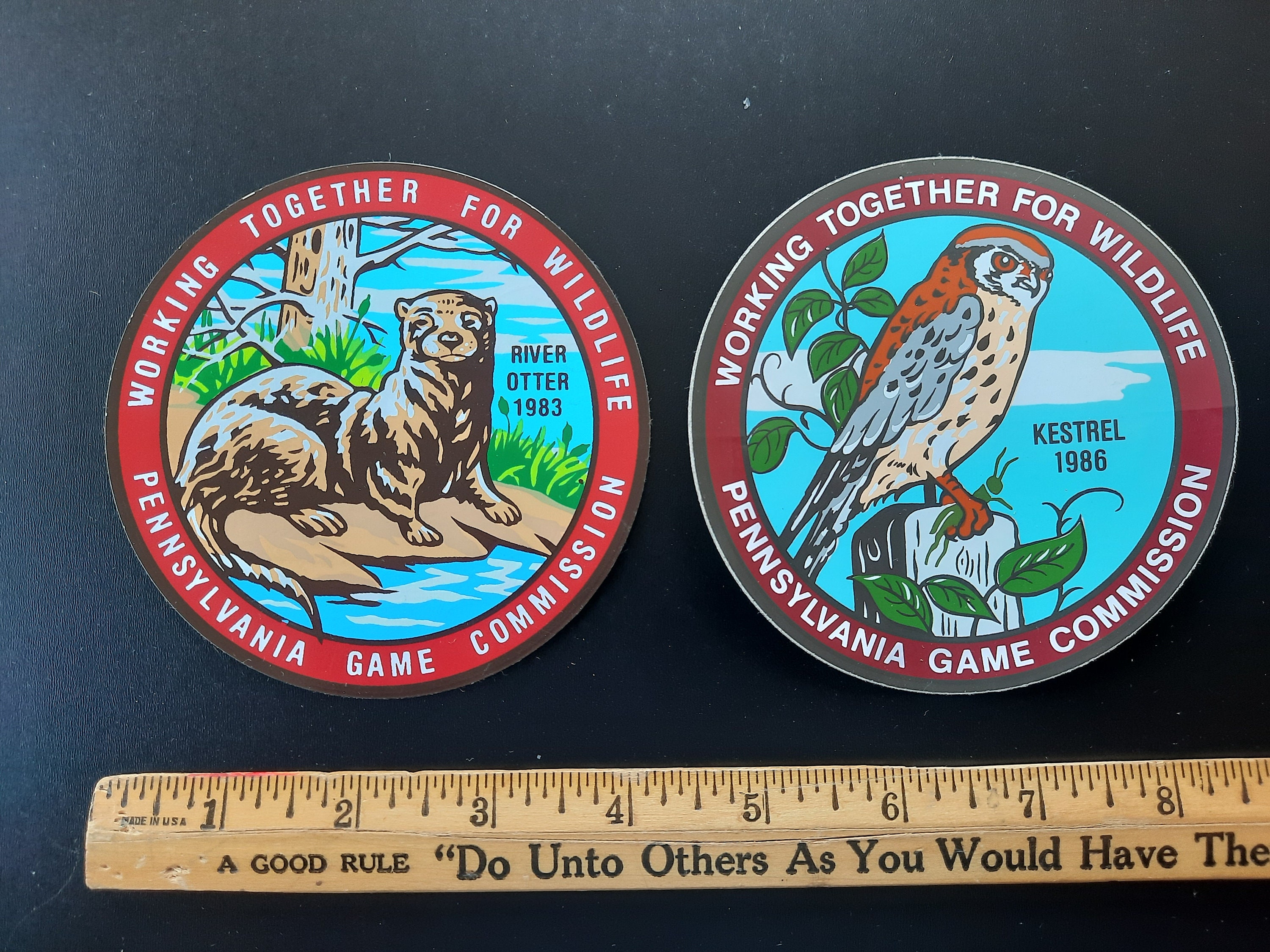 Vintage Pair of 2 1983 & 1986 Pennsylvania Game Commission - Etsy